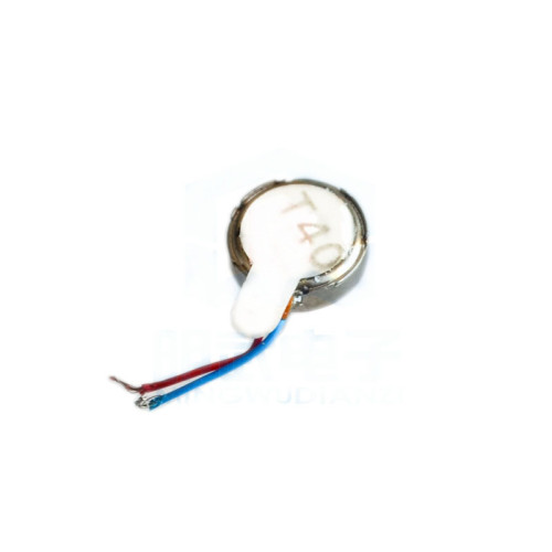 1030 Flat Phone Motor Micro DC Vibrator Motor Cable Length 25mm Rotate In Any Direction