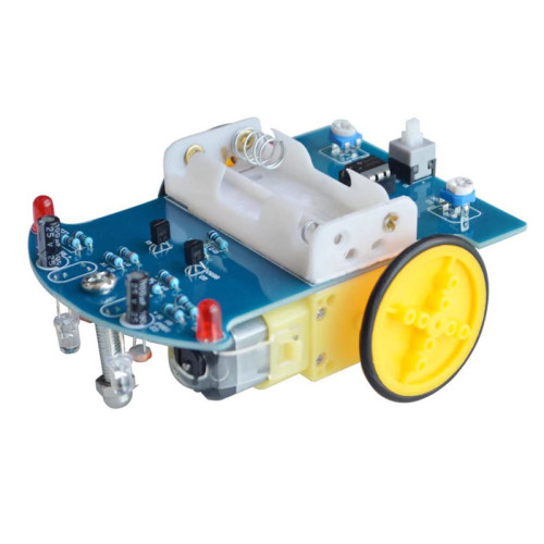 Intelligent Tracking Car Kit D2-1 Line Patrol Car DIY Electronic Parts