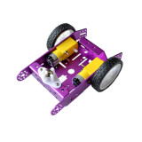 Aluminum Alloy Car Robot Intelligent Car Chassis Alloy Chassis 2-wheel DIY New A30