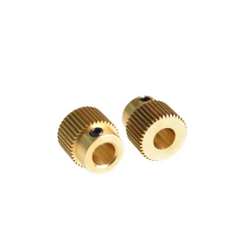 3D Printer Accessories 26 Teeth 40 Teeth MK7/MK8 Brass Reducer Feeding Wheel Extrusion Wheel