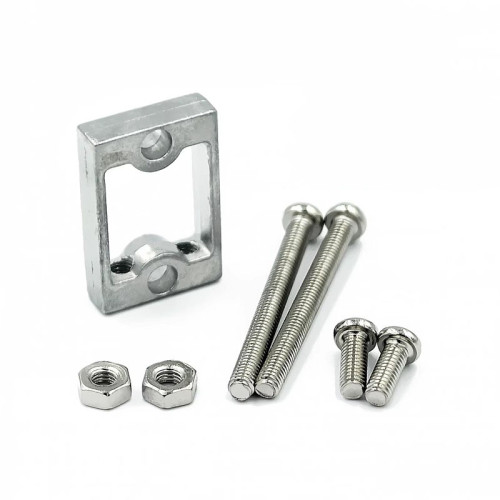 TT Motor Bracket Aluminum Alloy Intelligent Car Chassis Wheels Screws and Fasteners