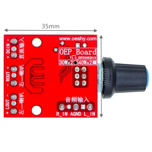 OEP_ Board_ 30Wx2 Dual-Channel Digital Power Amplifier Board High-Power Module Mini High-Fidelity SFT-D302