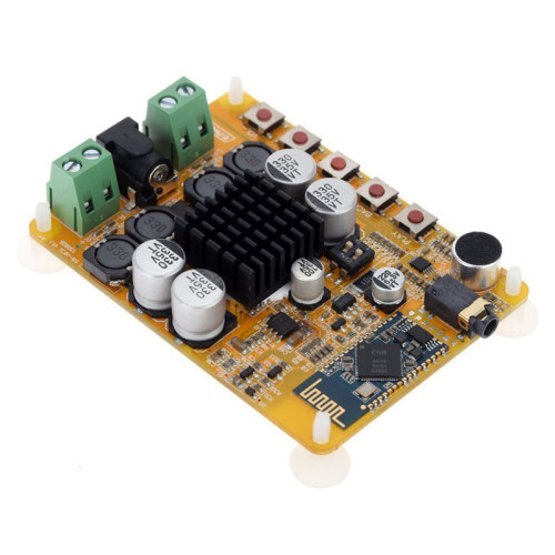 TDA7492 Bluetooth 4.0 Digital Power Amplifier Board 2*50W Dual-Channel Band Microphone CSR8635 SW-HF31