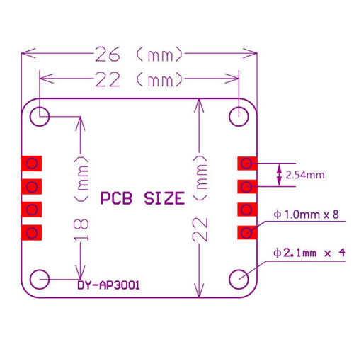 10W/20W/30W High-Power Power Amplifier Module Class D Digital Power Amplifier Board 12V/24V Power Supply DY-AP3001