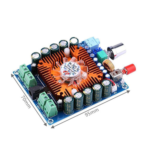 XH-M521 Automobile Four-Channel HIFI Power Amplifier Board TDA7850 Beautiful Sound Version 50W*4