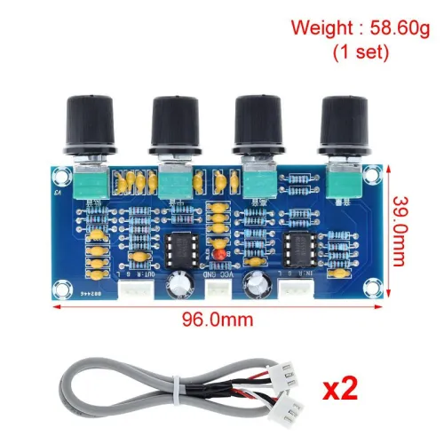 XH-A901 Front Stage Board Digital Power Amplifier Board Supporting DC Tone Board High Bass Adjustment Tuning
