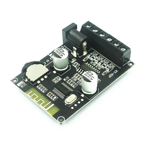 30W/40W Stereo Bluetooth Power Amplifier Board 12V/24V High-Power Digital Power Amplifier Module XY-P40W