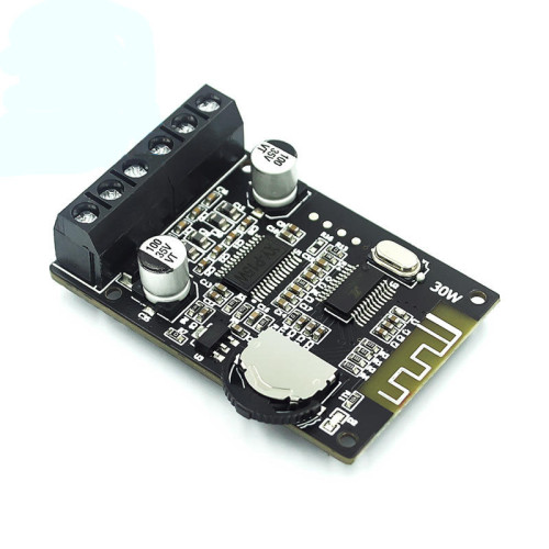 10W/15W/20W Stereo Bluetooth Power Amplifier Board 12V/24V High-Power Digital Power Amplifier Module XY-P15W