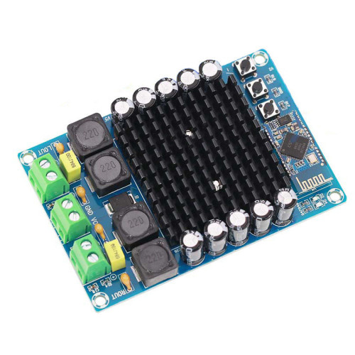 XH-A102 HD 4.1 Bluetooth TDA7498 High-Power Digital Power Amplifier Board 100W Power Supply DC12-24