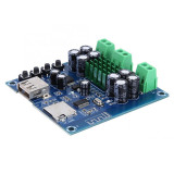XH-M422 Bluetooth Power Amplifier Board Integrated Bluetooth U Disk TF Card Playback TPA3116D2 Dual 50W