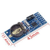 PCF8563/PCF8563T/8563/Clock Module RTC Module with CR1220 Battery Holder