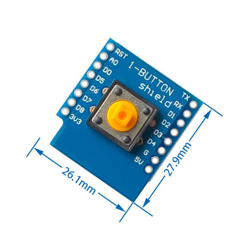 D1 MINI Key Switch Shield Microswitch Touch Switch Module ESP8266 Expansion Module