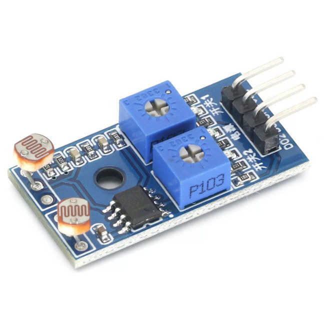2-Way Photoresist Sensor Module Light Detection Photoresist Module Accessories 5516 Photoresist