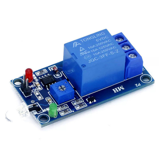 Photodiode Relay Control Module Light Control Switch Light Sensing Module Light Pickup 5V/12V