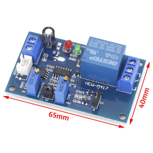 Photoresist Sensor Relay Module Optically Controlled Delay Adjustable Switch no Light Induction 5V12V24V