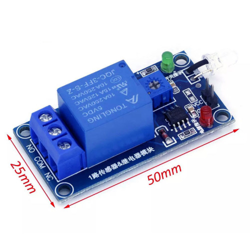 Photodiode Relay Control Module Light Control Switch Light Sensing Module Light Pickup 5V/12V