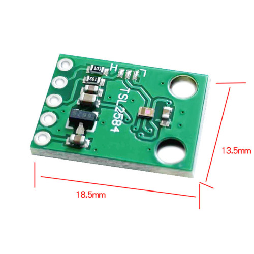 TSL2584TSV Digital Ambient Light Sensor Module TSL2584 Light Intensity Light Sensor I2C Communication