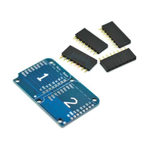 D1 mini WIFI Internet Of Things Development Board Adapter Board 1 to 2 Dual Base for D1 mini