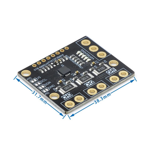 MCU-3221 INA3221 3-Way Bidirectional Low Side/High Side I2C Output Current/Power Monitor