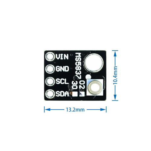 GY-MS5837 02BA High-Precision Gas Liquid Waterproof Pressure Sensor Module