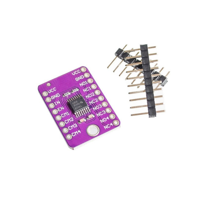 MCU-5018 TS3A5018 10 Ω 4-Channel SPDT Analog Switch