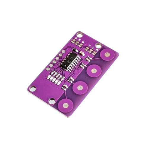 MCU-0401 4-Bit Keypad Capacitive Touch Module Proximity Sensing Keyboard Selection Self-Locking Function