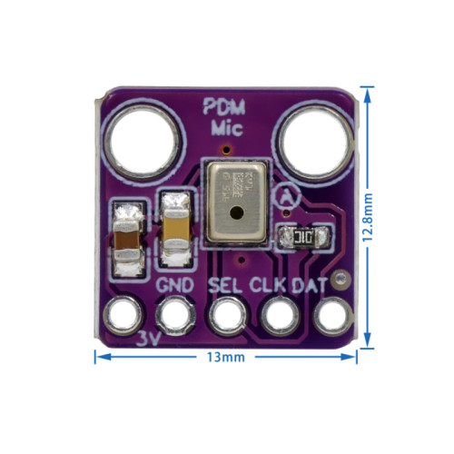 MP34DT01 PDM MEMS Microphone Module
