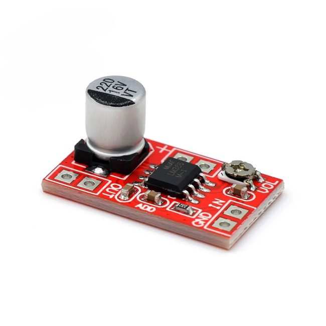 Micro Electret Amplifier Capacitor Dynamic Coil Microphone Record Player 5-12V Amplifying Board Adjustable Volume