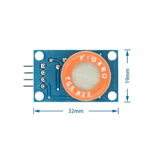 Switch Smart Gas Sensor TGS822 Ethanol Sensor Organic Vapor Alcohol Detector