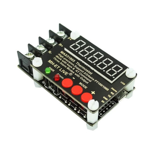 MAX31865 High-Precision Isolation Temperature Collector Module PT100 Serial Port Output Upper Computer Debugging