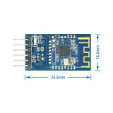 JDY-16 Bluetooth 4.2 Module with Bottom Plate Transparent Module BLE Module