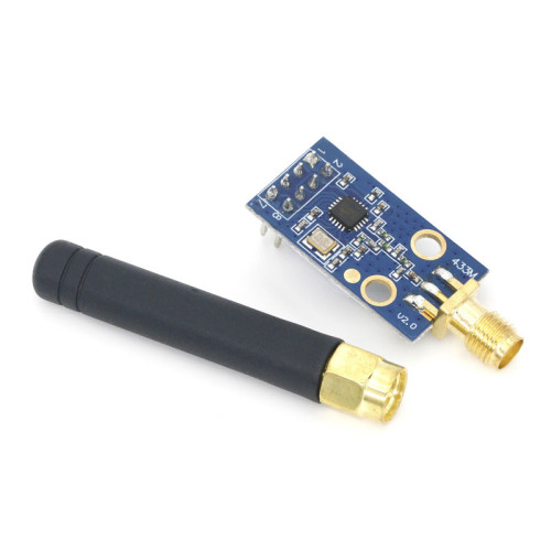CC1101 Wireless Module 433M Data Transmission and Reception Module with Antenna Gain Increased SMA+rubber Rod Antenna