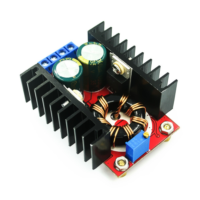 150W Booster Module DC-DC Car Laptop Mobile Power Supply 10-32V to 12-35V Adjustable
