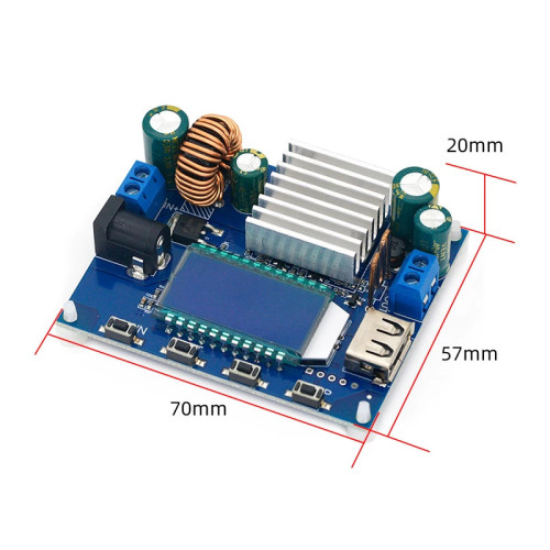 CNC Buck-Boost Module Constant Voltage and Constant Current 12V Boost 9V24V Adjustable Buck Boost Solar Charging