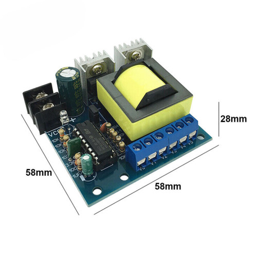 150W Small Inverter DC12V To 110V AC220V Booster DC To AC Circuit Board