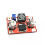 LM2577 DC-DC Step-Up Module Input IN3.5-30V Output OUT4-30V Red Can Boost Drive LED Light String