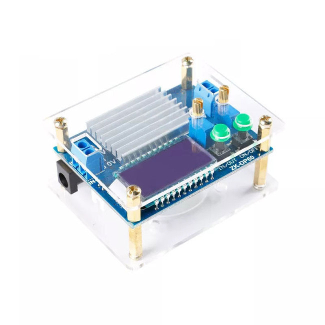 60W6A High Power Adjustable Buck-Boost Power Module Solar Charging Long Handle Adjustment with Display Shell