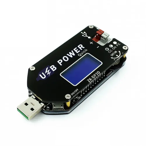 CNC USB Adjustable Regulated Power Supply Module with Constant Voltage and Constant Current Mobile Boosting Line Fan Speed Controller 15W DP3DT