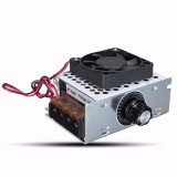 AC 220V 4000W Variable Voltage Fan Motor Speed Controller with Fan