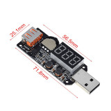 5V USB Cooling Fan Speed Controller LED Dimming Module Low Power Timing Office Vehicle Student Dormitory UFS