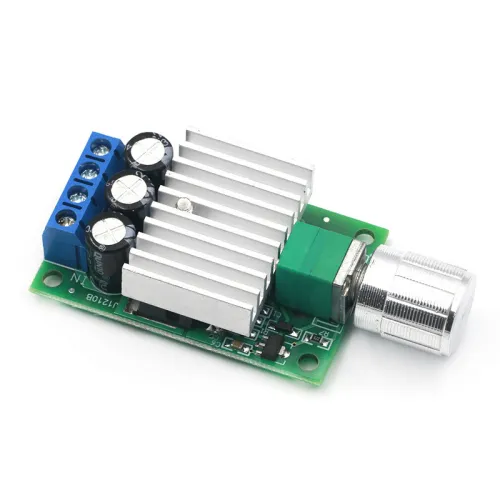 PWM DC Motor Governor 12V24V 10A High Power DC Controller Speed Regulation Temperature Regulation Switch