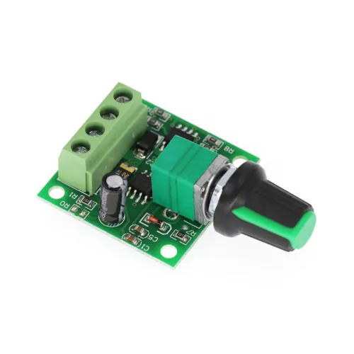 2A Speed Control Switch PWM DC Motor Speed Controller 1.8V 3V 5V 6V 12V Switch Function 1803BK