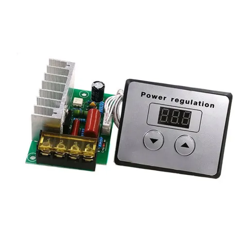 4000W Thyristor Voltage Regulator CNC High-power Dimming Speed Regulation Temperature Control Digital Display