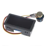 Digital PWM DC Motor Speed Controller 6V12V24V Stepless Speed Control Switch Display Housing