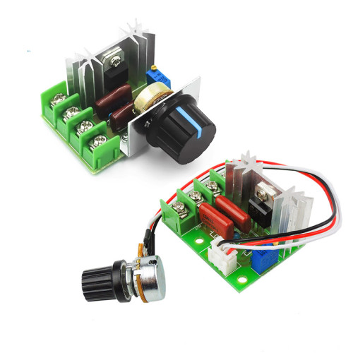2000W Imported Thyristor Voltage Regulator High-power Electronics Speed Light Temperature Regulator