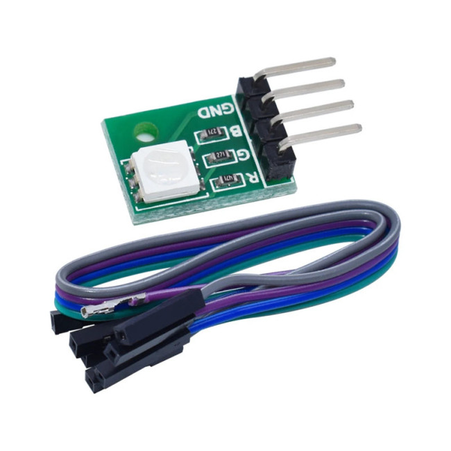 RGB Module Full-Color LED Module Three-Color LED SCM Development Board