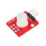 RGB Full-color LED Module Electronic Building Block 5V Three Color Compatible 10mm High Brightness