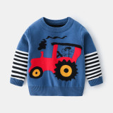 Autumn Boys' Sweater Cartoon #C03