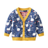 Autumn Boys' Sweater Cartoon #C03