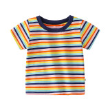 New Summer Boys' Cotton Short Sleeves #T04
